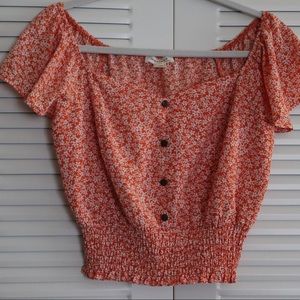 Floral Crop Top